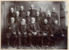 veteraner fra 1864 ‎(nederst til venstre er Peder Larsen)‎